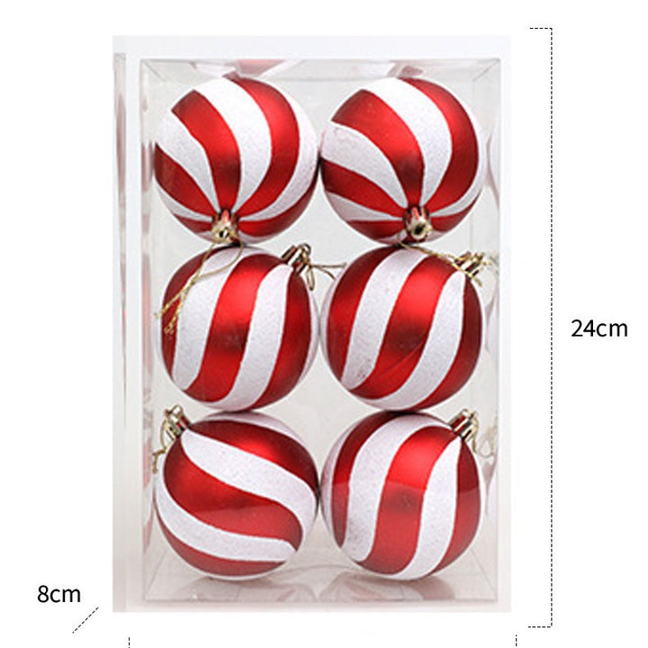 Dekorative Weihnachtsbaum Kugeln Set
