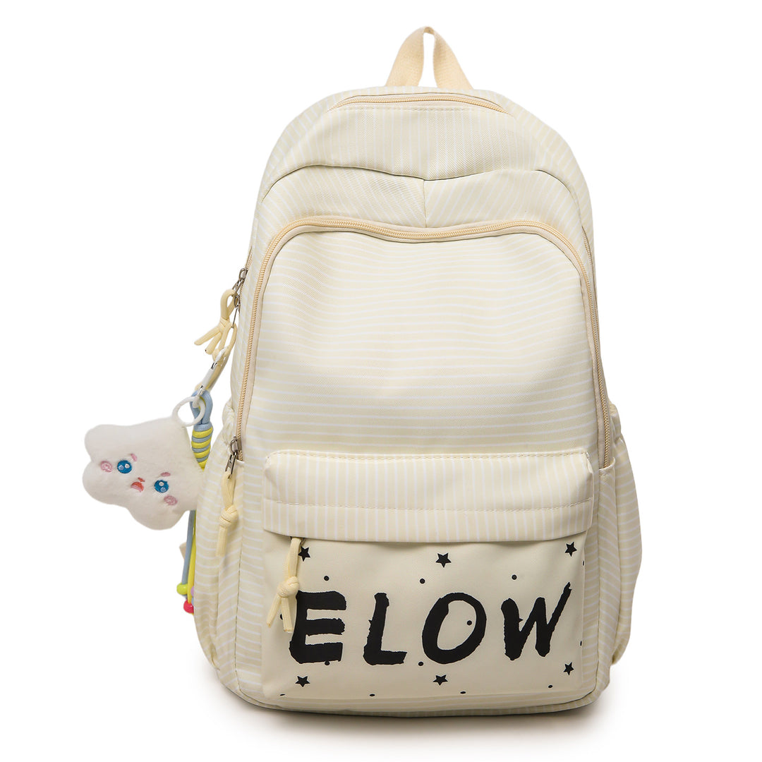 Verspielt gestreifter Rucksack