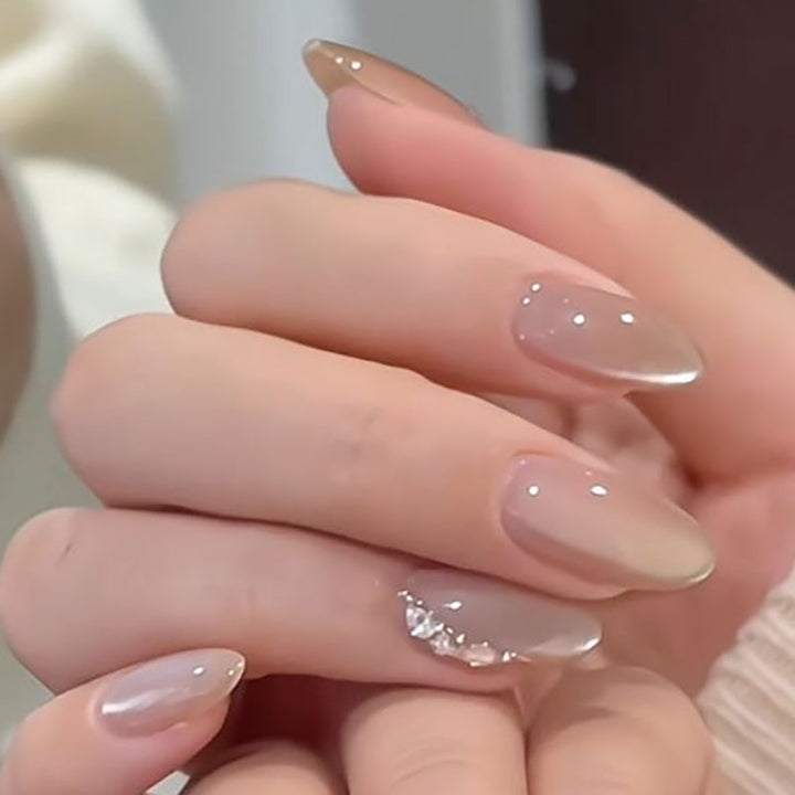 Premium elegante Druck-Nagelverlängerungen Karnz