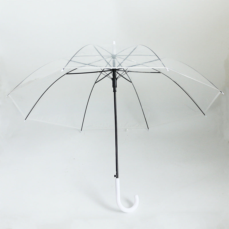 Unisex Transparente Regenbogen-Knirps Karnz