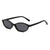 Damen Sonnenbrille im modischen Vintage-Stil mit ergonomischem Rahmen Karnz