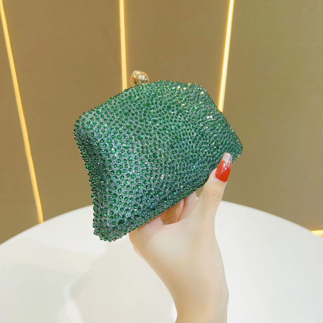 Strassbesetzte Abendclutch