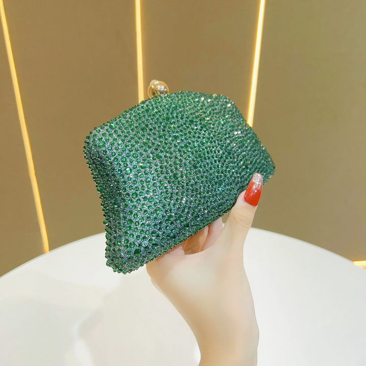 Strassbesetzte Abendclutch