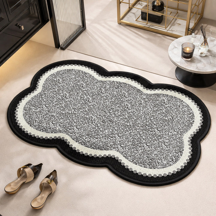 Eleganter dekorativer Teppich
