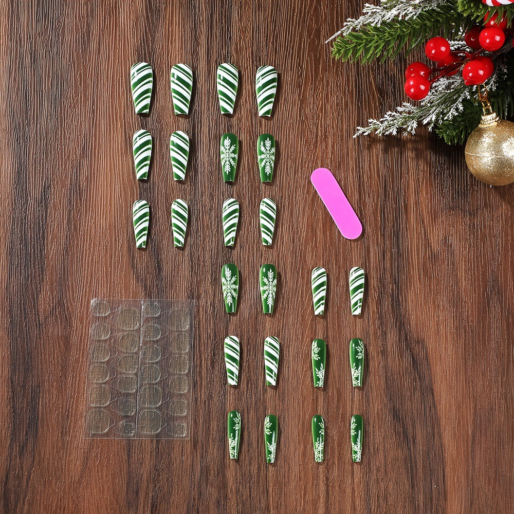 Weihnachts Nageldesign Set Karnz