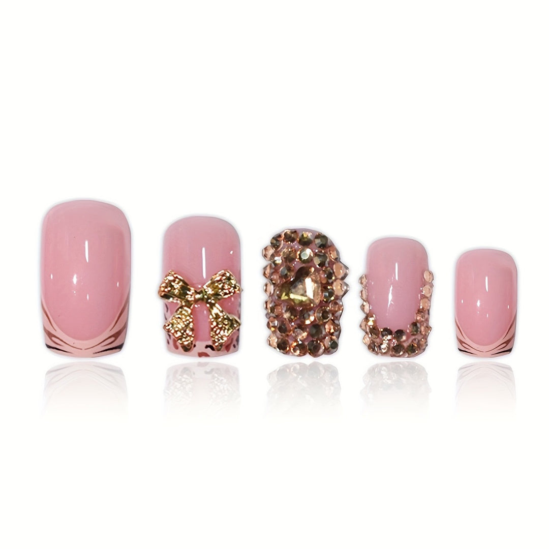 3D Glamouröses Nagelkunstset Karnz