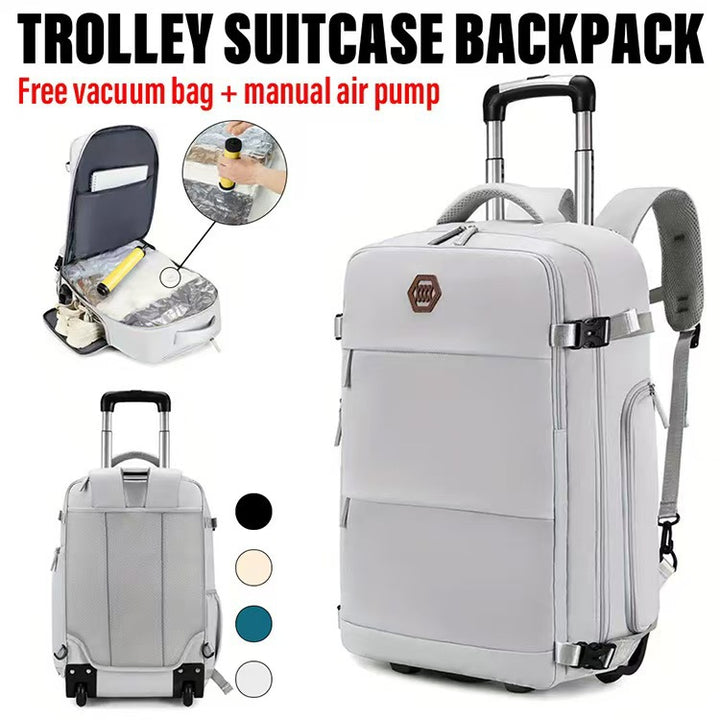 Vielseitiger Trolley Rucksack Koffer