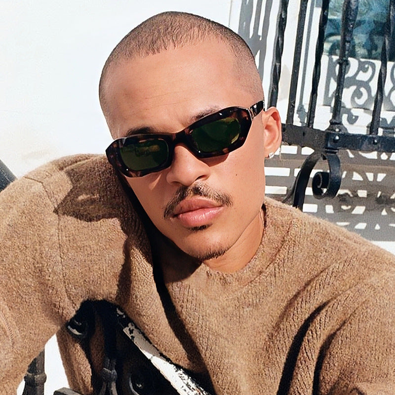 Damen Modische Sonnenbrille mit markantem Design und UV-Schutz Karnz