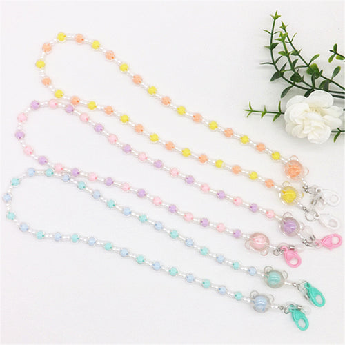 Bunte Perlenbrillenkette Karnz