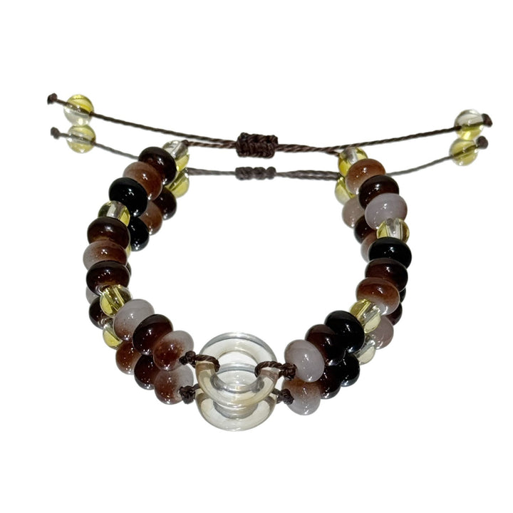 Verstellbares Artisan Perlenarmband Karnz