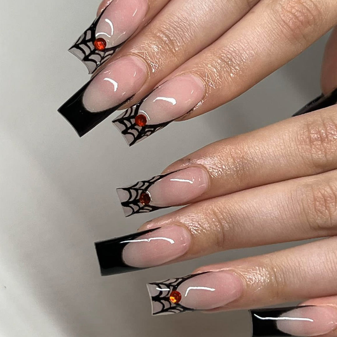 Spider-Web-Acryl-Nagelkunst-Erweiterungen Karnz