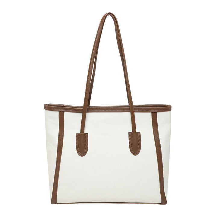 Klassische strukturelle Canvas-Tote-Tasche