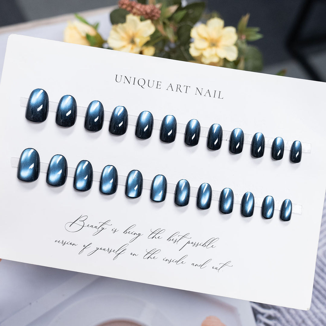 Wunderschönes langes Stiletto Press-On-Nagelset