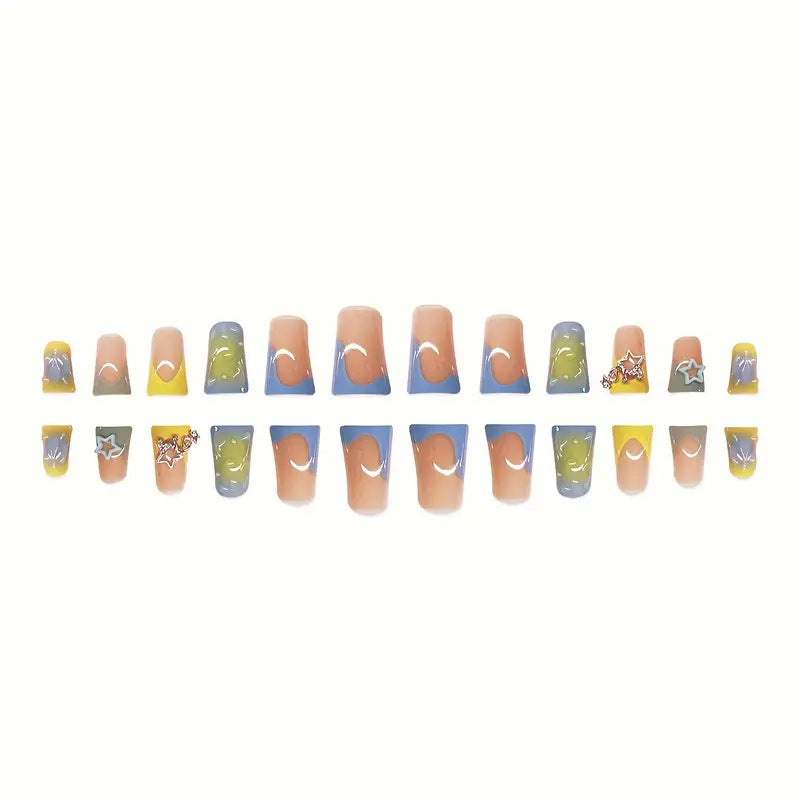 Kreatives Press-On Nagelkunst Set Karnz