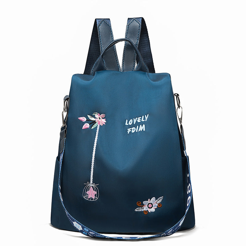 Stilvoller Gestickter Rucksack Karnz