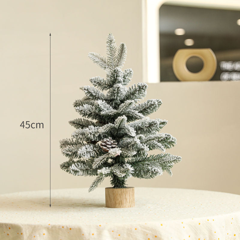 Dekorative Mini-Weihnachtsbaum mit LED-Lichtern