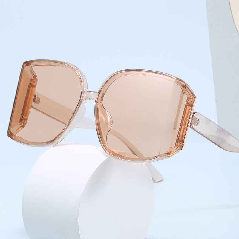 Damen moderne oversized Sonnenbrille Karnz