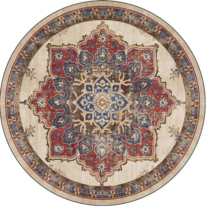Künstlerisches Mandala-Design-Teppich