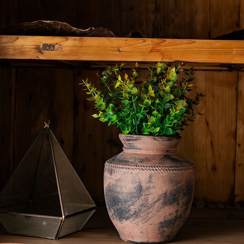 Handgefertigte Tonvase Karnz