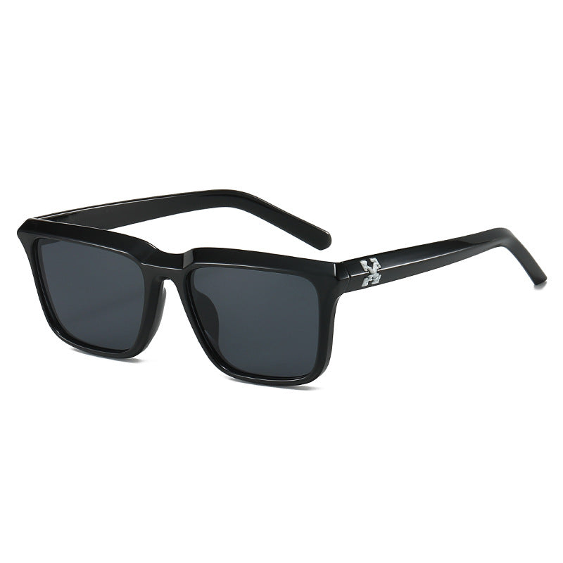 Damen modische Sonnenbrille im modernen rechteckigen Design Karnz