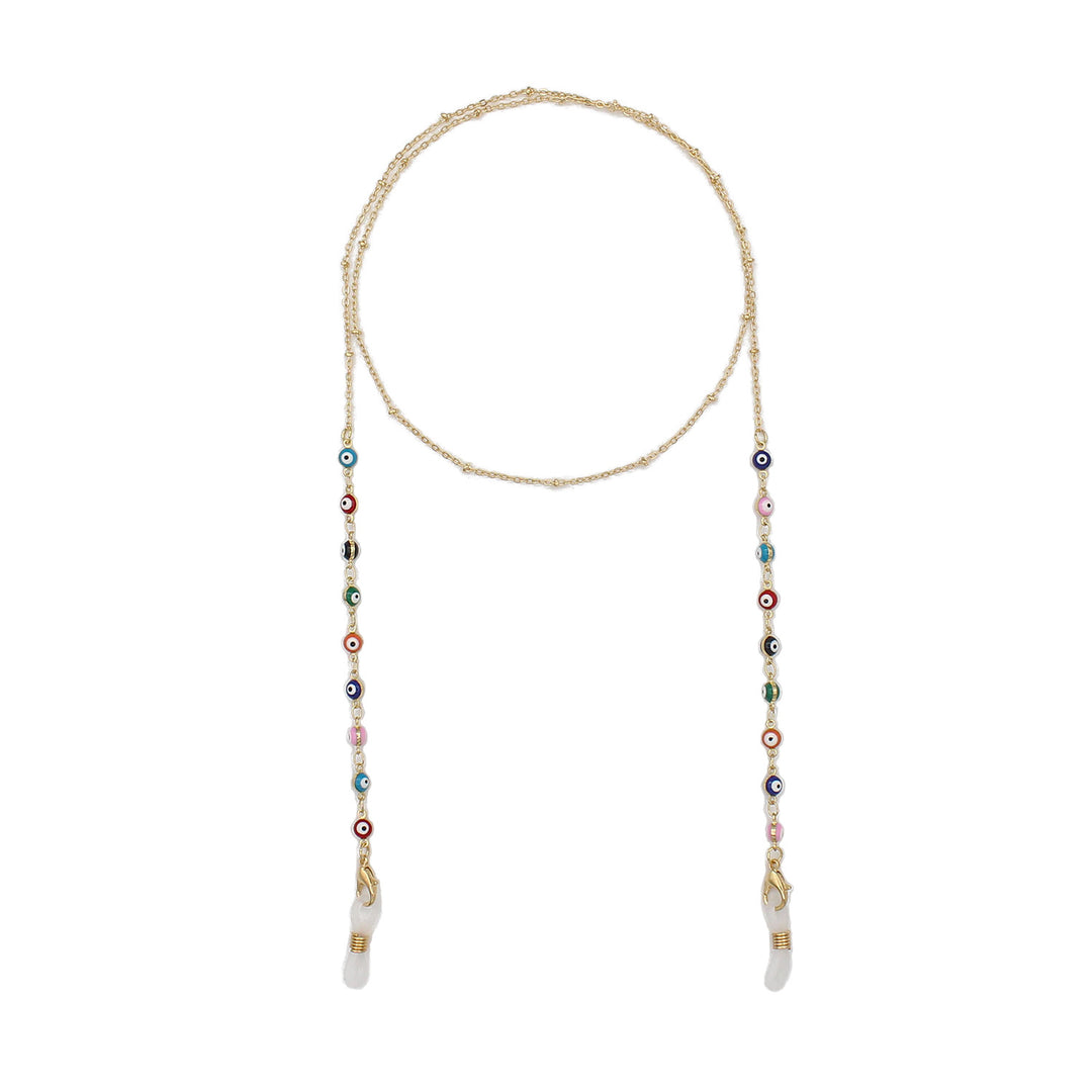 Eleganter Perlenkette Brillenhalter Karnz