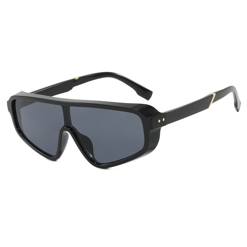 Damen Sportliche Sonnenbrille mit großem Sichtfeld und UV-Schutz Karnz