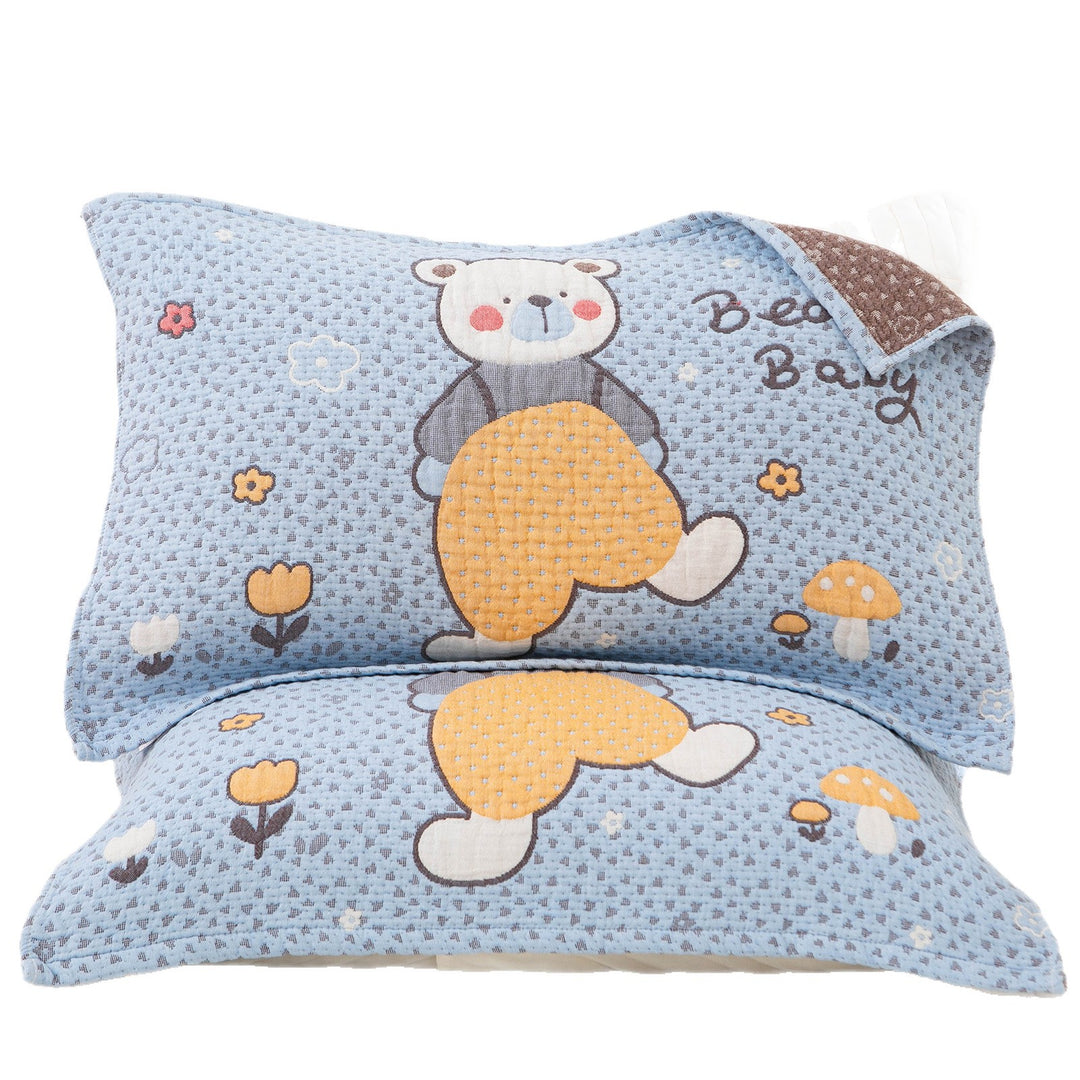 Damen Kissenbezug mit fröhlichem Pinguin-Motiv Karnz
