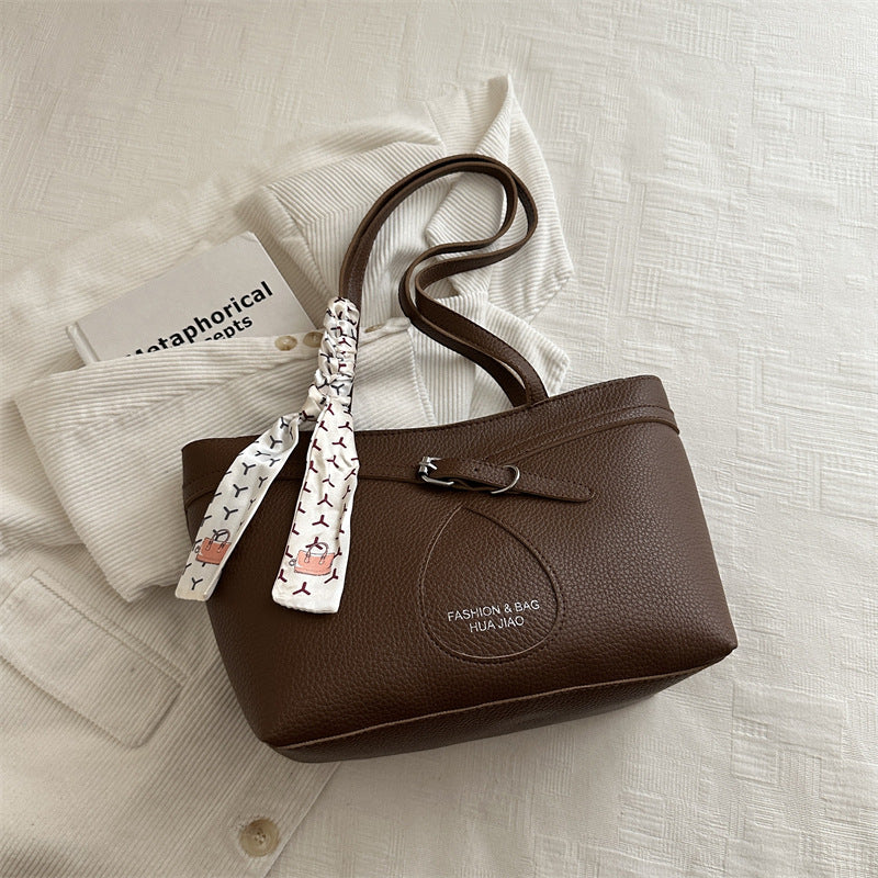 Bequeme Leder-Tote-Bag