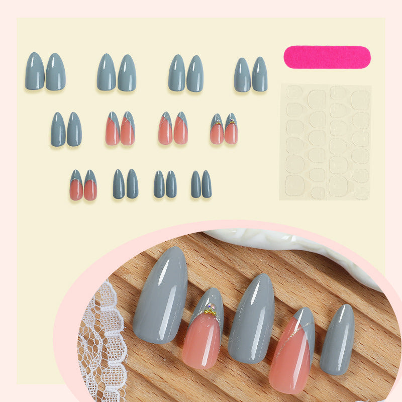 Premium Press-On Nail Art Set mit stilvollen Designs Karnz
