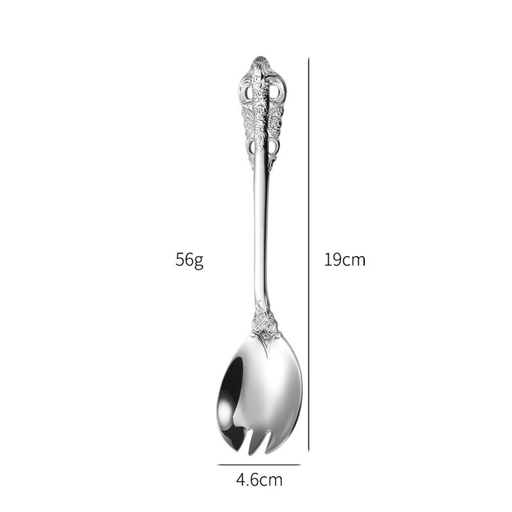 Elegante Fischgabel mit Kunstvollem Griffdesign Karnz