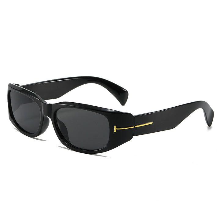 Retro-Inspirierte Übergroße Quadratische Sonnenbrille Karnz