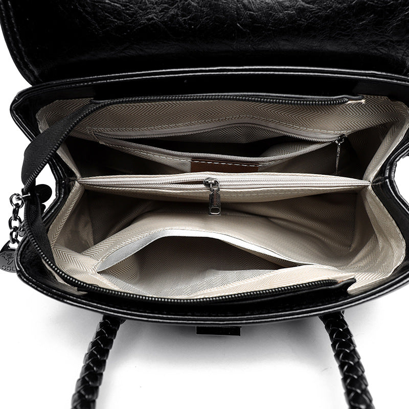 Elegante Doppelgriff-Handtasche Karnz