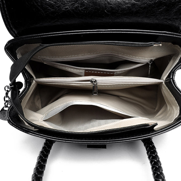 Elegante Doppelgriff-Handtasche Karnz