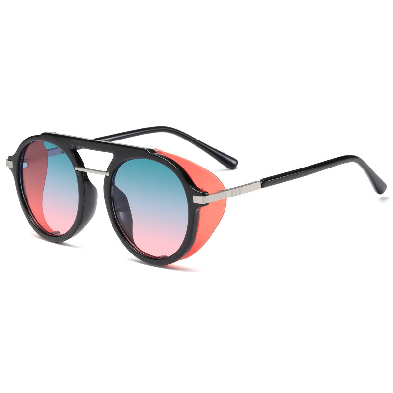 Damen extravagant geformte Sonnenbrille Karnz