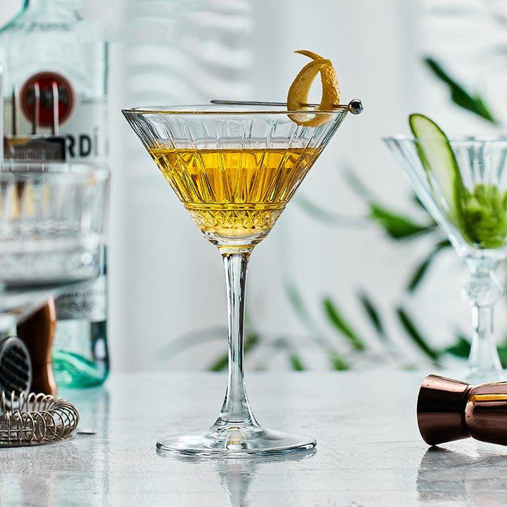 Gemusterte Martini Cocktailgläser | Karnz