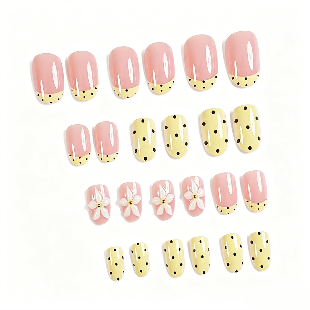 Künstlerisches Press-On-Nagelset