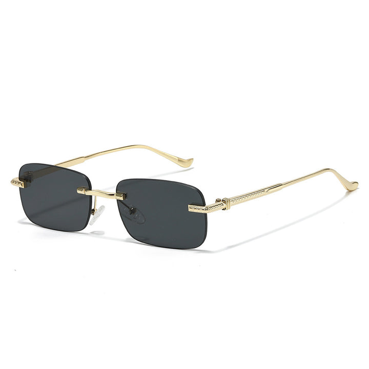 Vintage-inspirierte quadratische Sonnenbrille Karnz