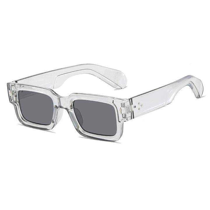 Stylische Rechteckrahmen Sonnenbrille Karnz