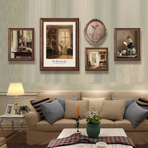 Dekorative Vintage Wandkunst Kollektion