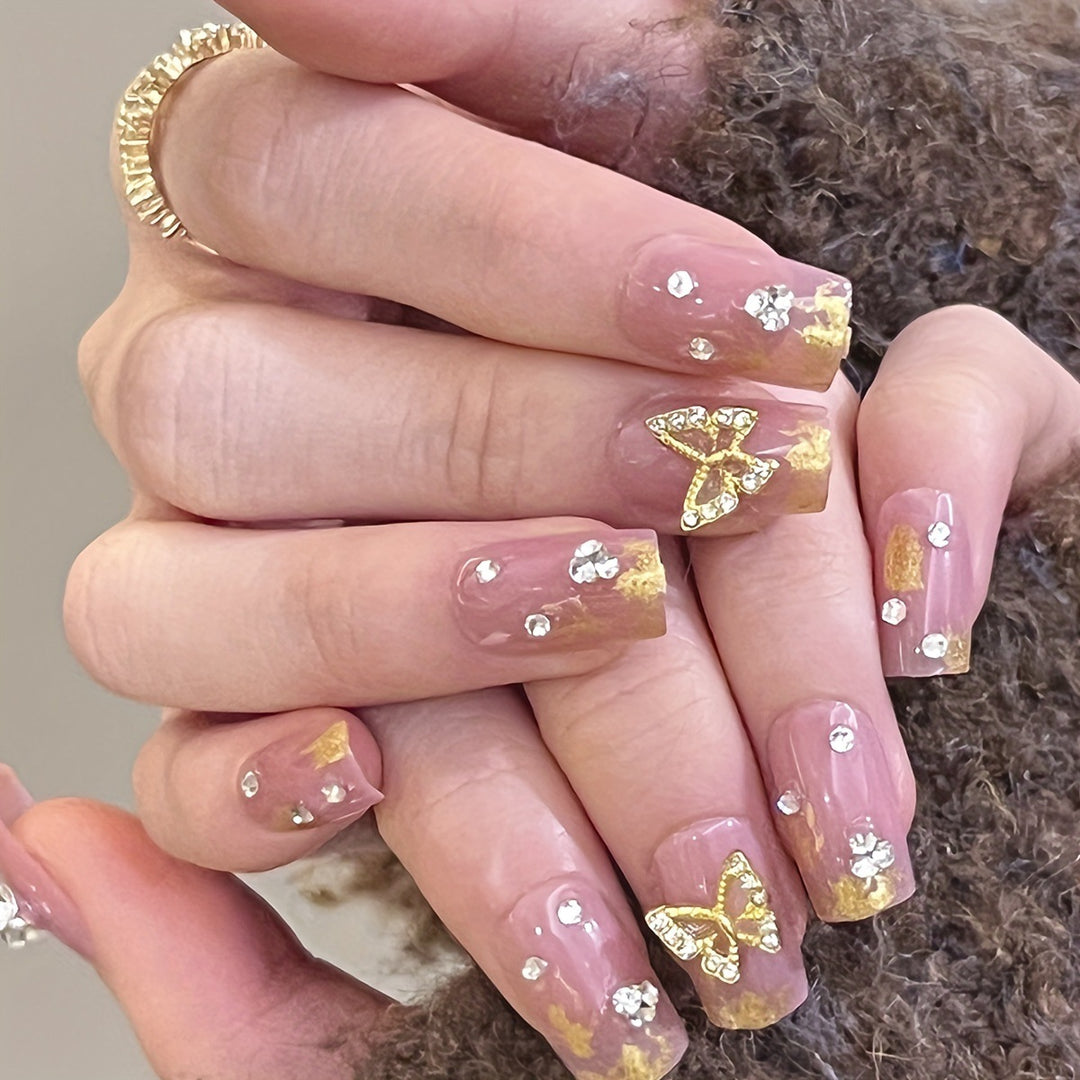 Dekorative Schmetterling Nagelkunst Verbesserungen Karnz