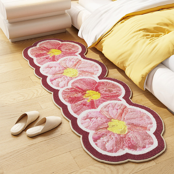 Dekorativer Floral Läufer Teppich