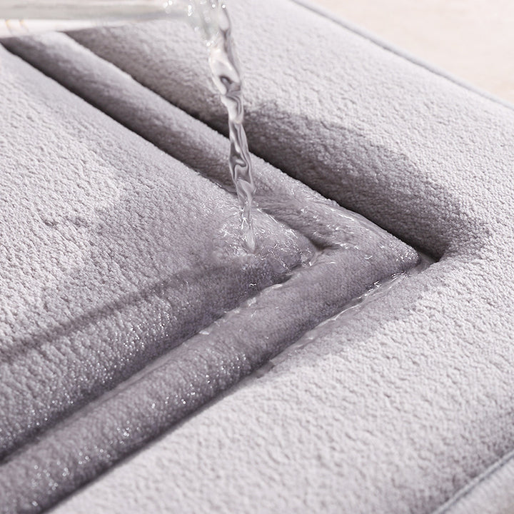 Luxusweiche saugfähige Badezimmermatte Karnz