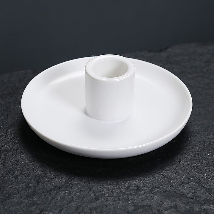 Minimalistischer Keramischer Räucherstäbchenhalter