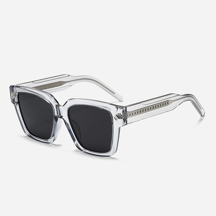 Damen Oversized Designer-Sonnenbrille mit stilvollem Rahmen und schützendem UV-Filter Karnz