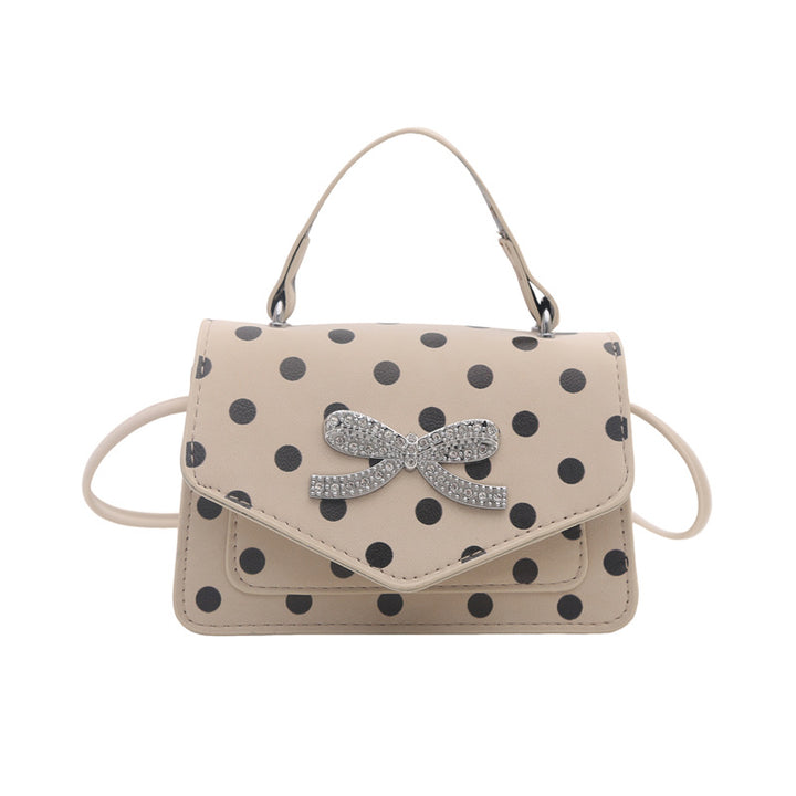 WoElegant Polka Dot Handtasche Karnz