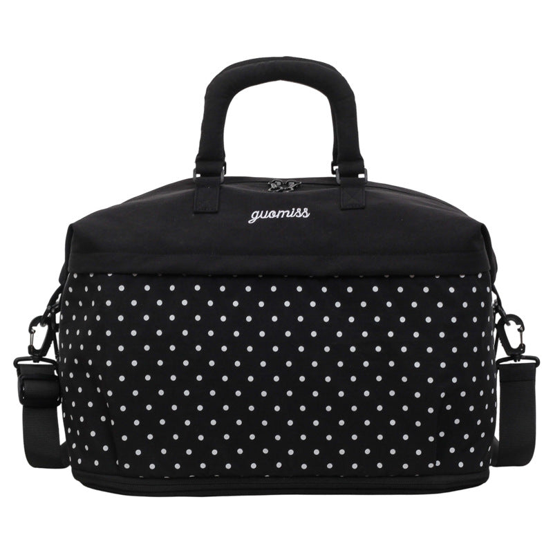 Stilvolle gepunktete Reis-Tasche Karnz