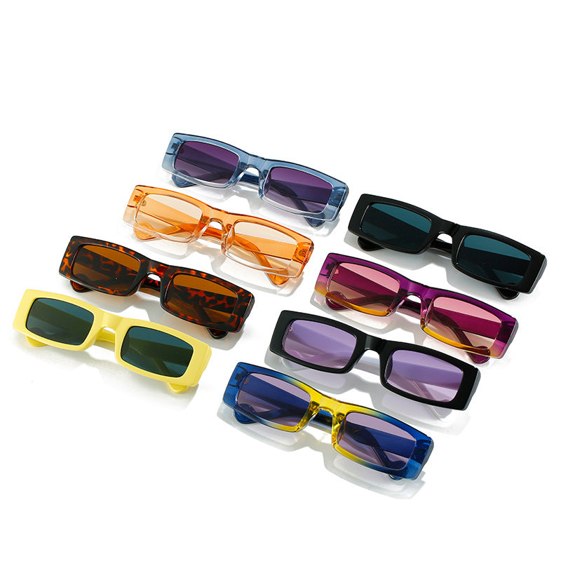 Damen trendige quadratische Sonnenbrille Karnz