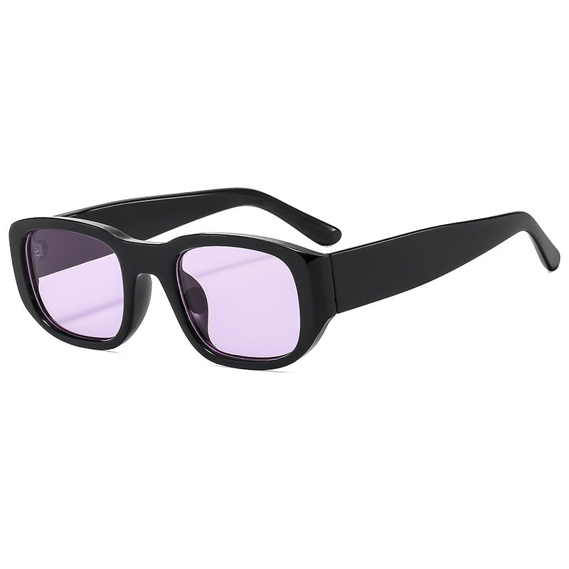 Ultra-schlanke quadratische Rahmen-Sonnenbrille
