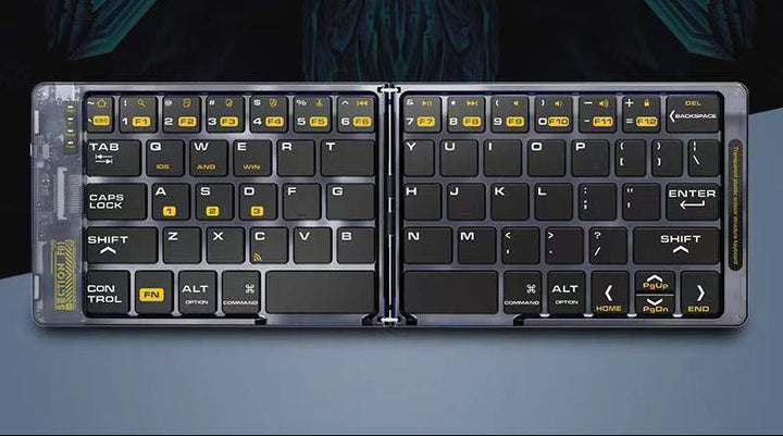 Tragbare zusammenklappbare Bluetooth-Tastatur Karnz