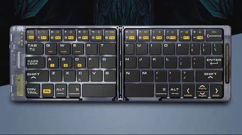 Tragbare zusammenklappbare Bluetooth-Tastatur Karnz